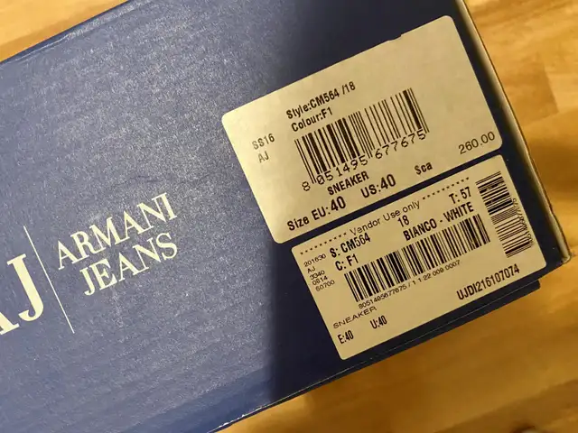 Armani Mens Shoes New in Box Rare in Men's in City of Toronto - Image 8