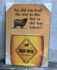 Black Sheep Cider Bar Sign