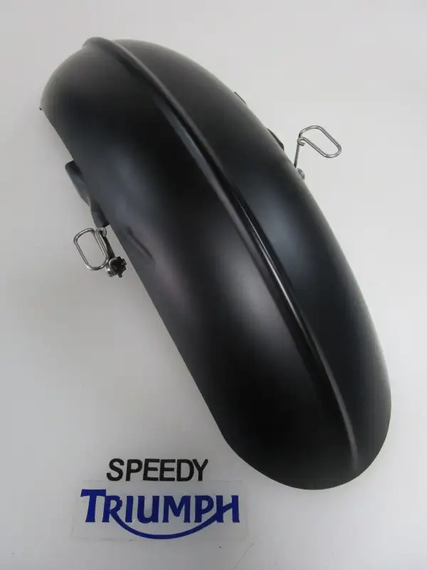 TRIUMPH BONNEVILLE BOBBER BLACK FRONT MUDGUARD MATT JET BLACK T2 in Motorcycle Parts & Accessories in Markham / York Region - Image 6