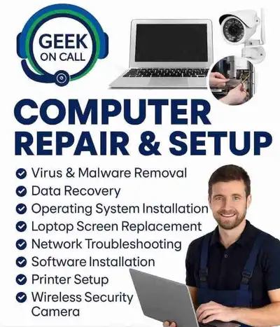 ⚡ Fix Slow Computers, Virus Removal, Software Help – Call Now!, View more