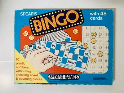 J.W. Spear & Sons Games (UK) - Bingo (c) 1982 Vintage, View more