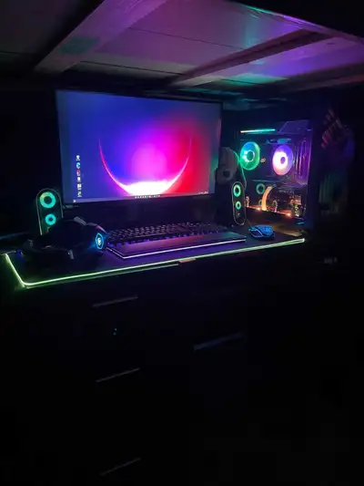 Nvidia GeForce RTX 3060 Gaming PC with all accessories., View more