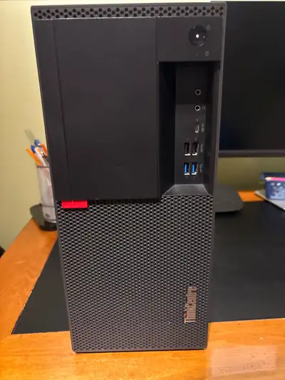Scroll down for english translation Ordinateur Lenovo ThinkCentre fonctionne parfaitement. Spécifica...