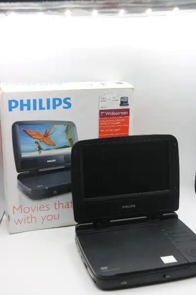 In Box Portable DVD Phillips Model PET733/37 (#40433-3), View more