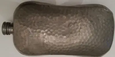 James Dixon & Sons 24 Oz. Hip Sheffield Antique Flask ENGLAND, View more