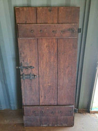 150+ Years Old 3inch Thick Solid Wood Door