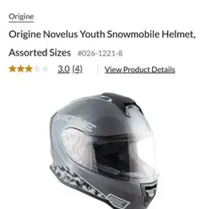 Origine Novelus Youth Snowmobile Helmet in Other in Mississauga / Peel Region - Image 2