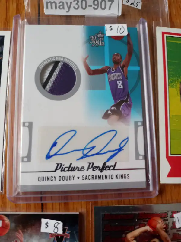 Basketball star lot patches auto rookie Bird Magic Arenas Douby in Arts & Collectibles in St. Catharines - Image 3
