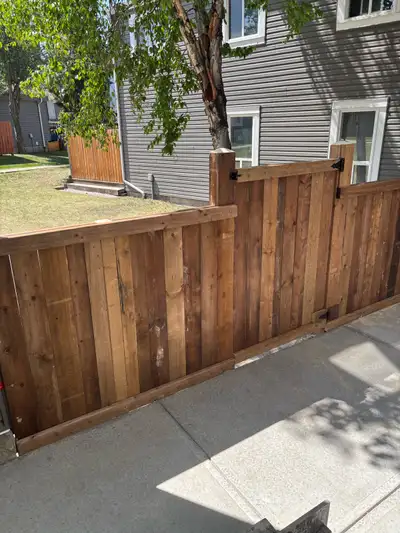 Fully insured WCB & liability Warranty and lots of years of experience Pro-line fencing&decks 780-80...