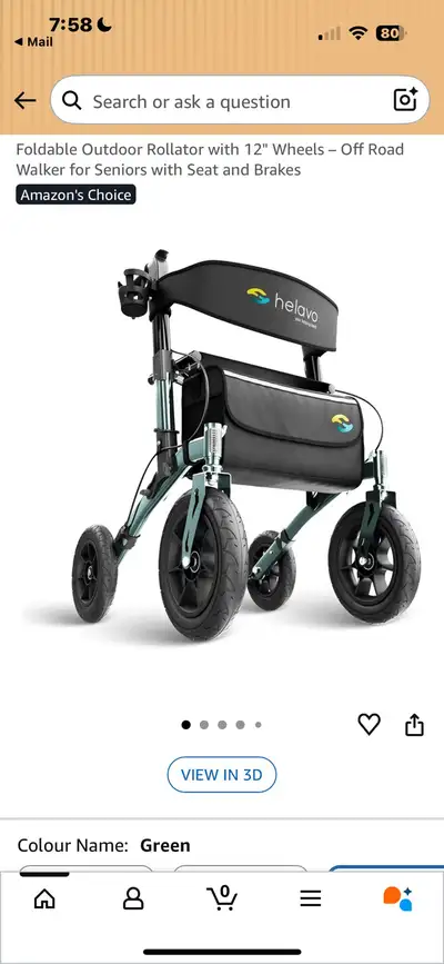Seniors Mobility Chair, View more