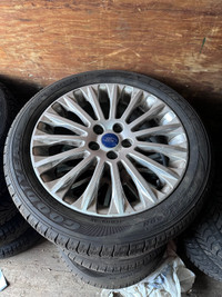 2013 ford focus rims with all season tires 215/50/17