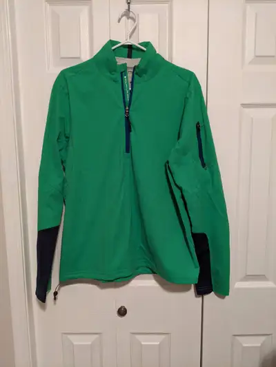 Ralph Lauren RLX 1/2 zip golf jacket. Size medium. Rain and wind resistant. Drawstring bottom. Stret...