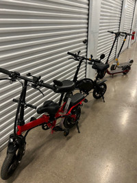 Electric bikes and scooters  