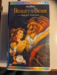 Disney's The Beauty and the Beast clamshell for VHS