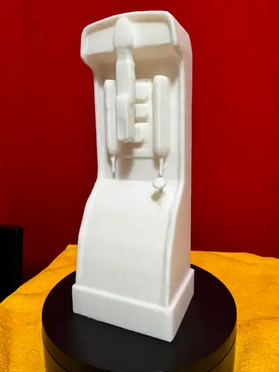 Ice Cream Machine 3D Printed, View more