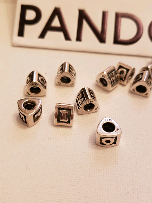 Authentic Pandora Letter Charms in Jewellery & Watches in City of Toronto - Image 3