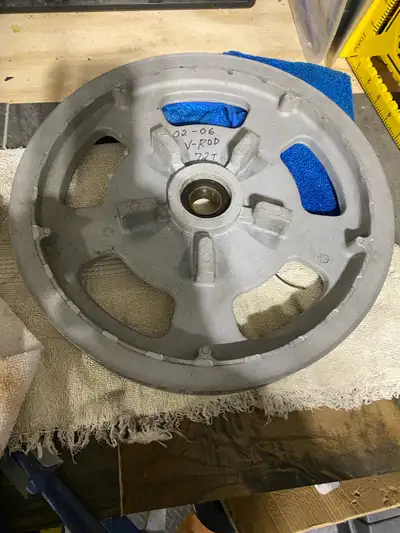 OEM 40431-01 from 02-06 VRod . Good shape , candidate for powdercoat. $40