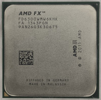 AMD FX-6300 CPU Six Core 3.5 GHz FD6300WMW6KHK Socket AM3+ Proce