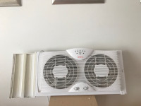 Window cooling fan