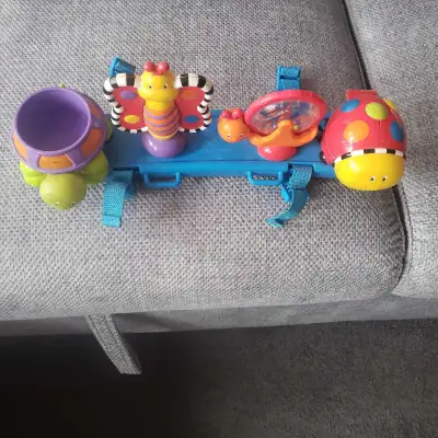 Stroller toybar and lots of other baby/toddler stuff!, View more