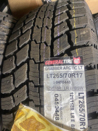 Set of 4 new LT 265 70 17 General winter tires $1000 out of the 