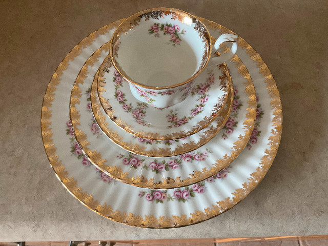 Royal Albert Dimity Rose China in Arts & Collectibles in Charlottetown