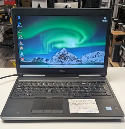 Dell Precision 7520 i7-7820HQ Quadro M2200 4GB 32Go DDR4 SSD 500, View more