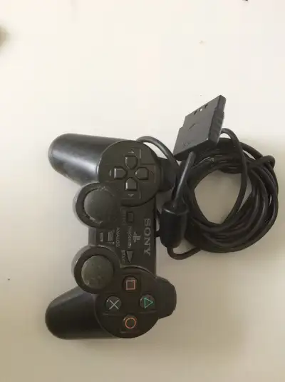 Sony Playstation Controllers Black Dualshock 2, View more