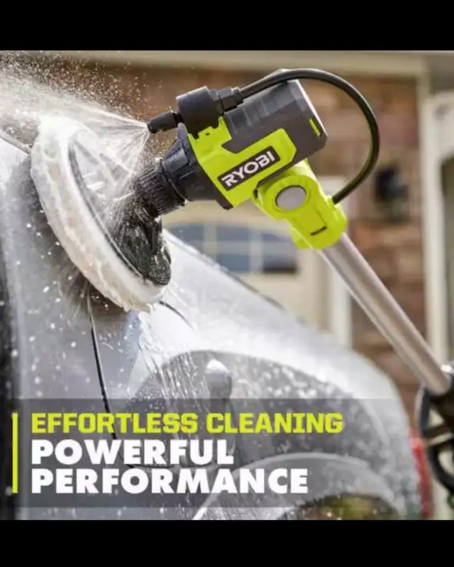 RYOBI 18V ONE+ Cordless Soap Dispensing Scrubber (Tool Only in Power Tools in Hamilton - Image 5