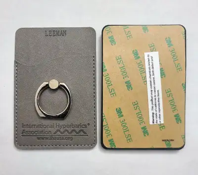 BRAND NEW Cellphone Phone 3M Adhesive Ring Holder & Card Wallet, View more