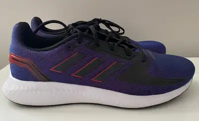 Adidas men's purple runners size 10 athletic sneakers shoes, View more