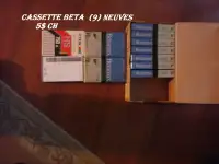 Cassette BETA pour vos appareils