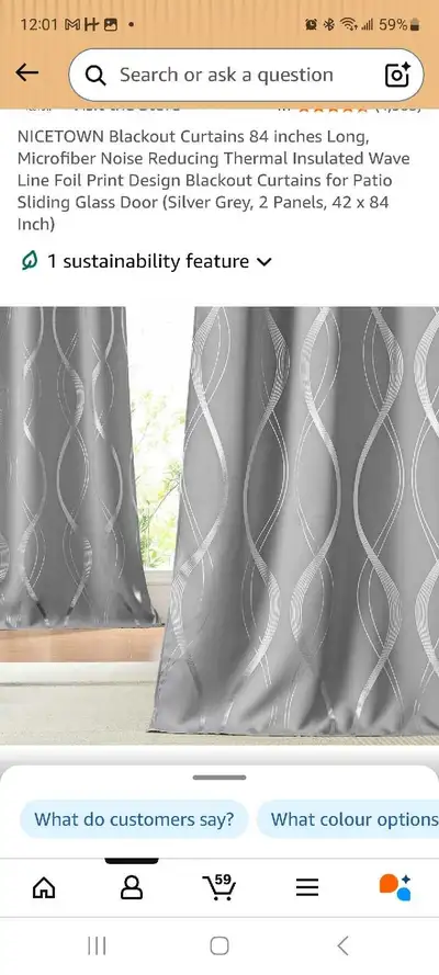 Blackout curtains, View more