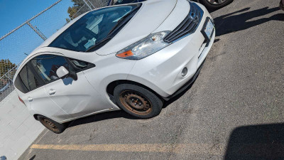 2014 Nissan Versa Note - Blown Transmission as is. 