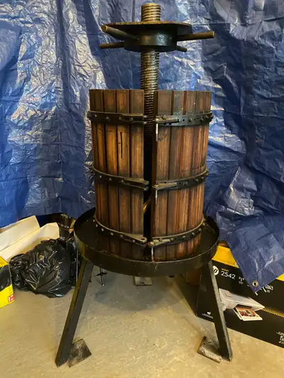 Custom made , back in 1970s Unique, as there was no identical item manufactured. 55 inches tall Bott...