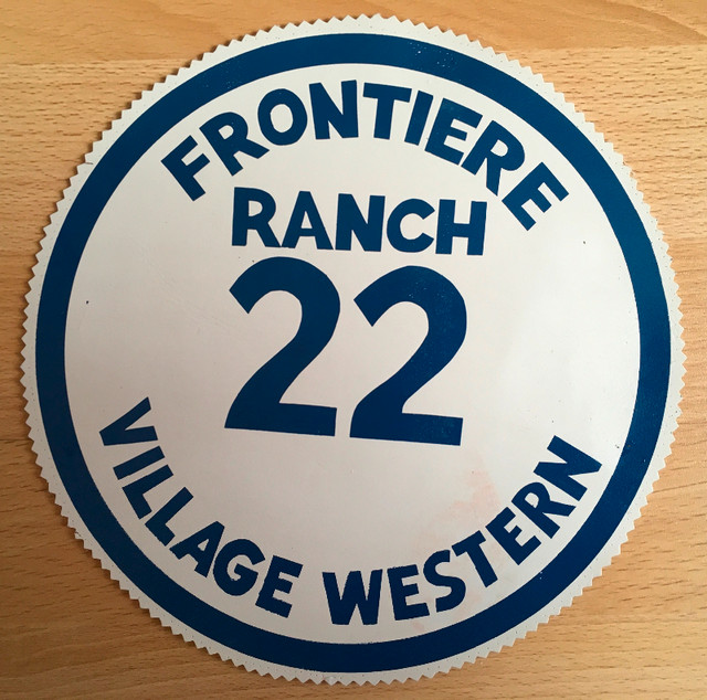 Patch Frontière Ranch 22 Village Western (St-Thimotée/Herouxvill dans Art et objets de collection  à Trois-Rivières