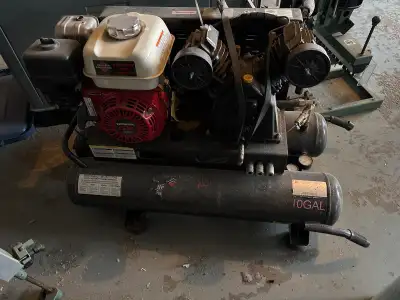 Honda 10Gal gas Compressor, View more