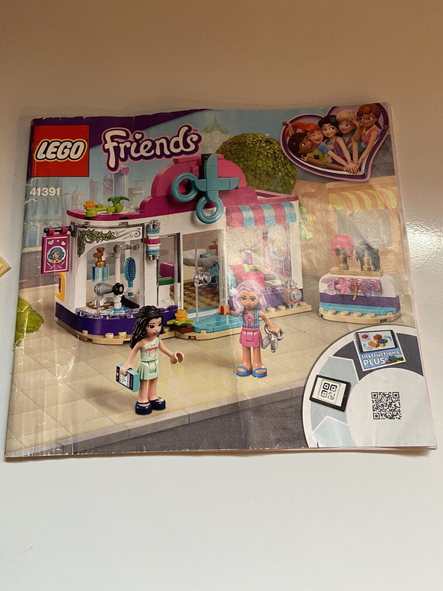Lego Friends 41391 - Heartlake City Hair Salon - 100% Complete  in Toys & Games in Kitchener / Waterloo - Image 2