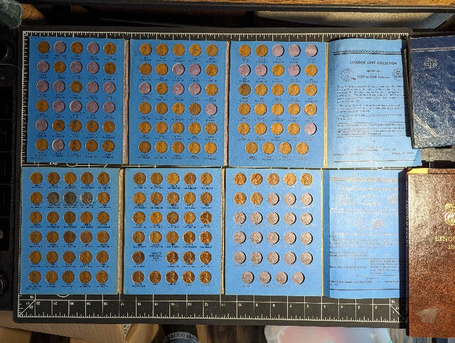 Lincoln Penny Collection Sets in Arts & Collectibles in Fredericton - Image 4