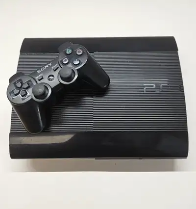 Sony PlayStation 3 Console PS3 Super Slim Top Loader, View more