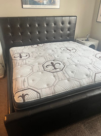 King Size Bed (Mattress + Bedframe)