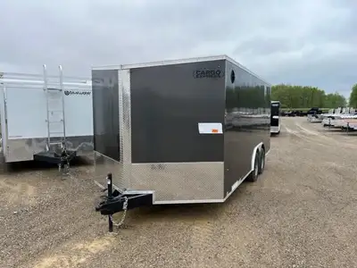 Cargo Express 2023 Steel 8.5' Wide XL SE Flat Top V-Nose Cargo Trailer 8.5' x 18' GVWR: 9900# Model...