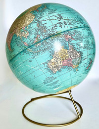 Antiquité 1950 Collection Globe terrestre CRAM'S IMPERIAL L