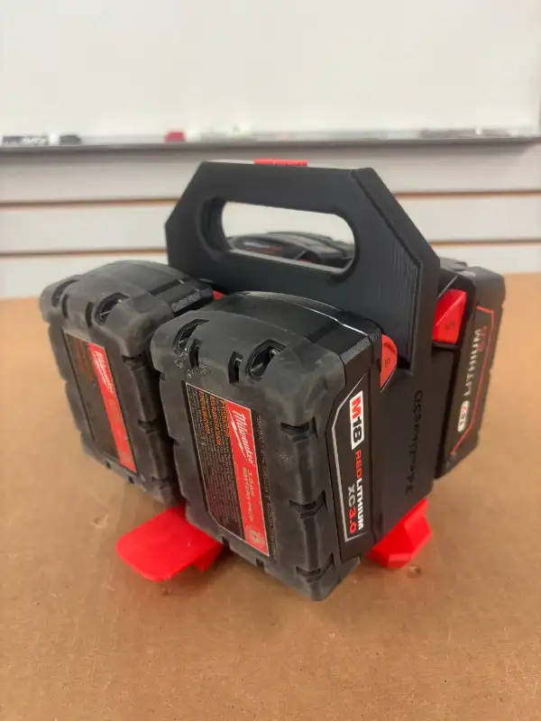 Milwaukee M18 Battery Caddy Holder (for 4 Batteries), Packout in Power Tools in Markham / York Region - Image 7