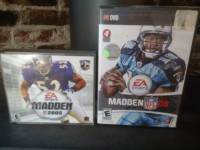 EA Sports PC DVD - Madden NFL 05 and 08.