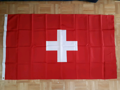 3 x 5 ft. 100% polyester with metal grommets New in package. Pick up here in Carlisle or by mail Iro...