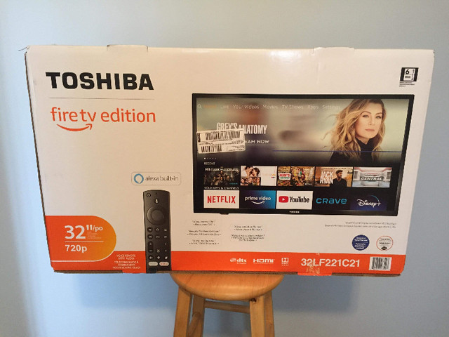 Toshiba 32” Po TV For Sale in TVs in St. John's