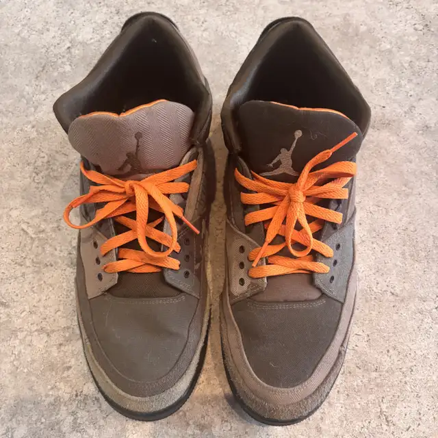 Nike Air Jordan 3 Camo Men’s Size 13 Great Shape in Men's Shoes in City of Montréal - Image 5