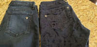 GUESS jeans / Parasuco jeans velvet print