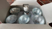10 Ampoules 50W Halogène GU10 Halogen Light Bulbs